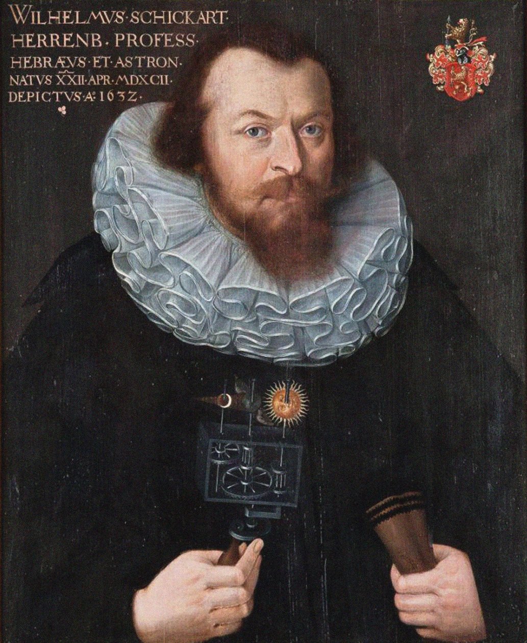 Retrato de Wilhelm Schickard 1592-1635, 1632. de Unbekannt