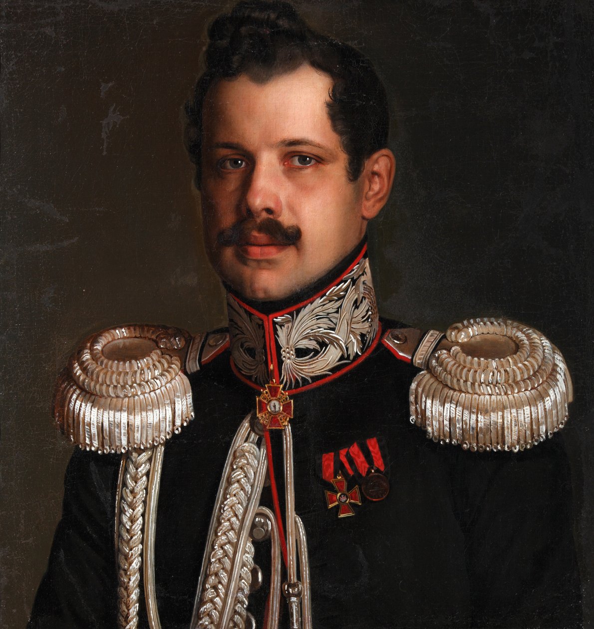 Retrato de Yuri Ignatievich Poznansky 1801-1878, c. 1830 de Unbekannt