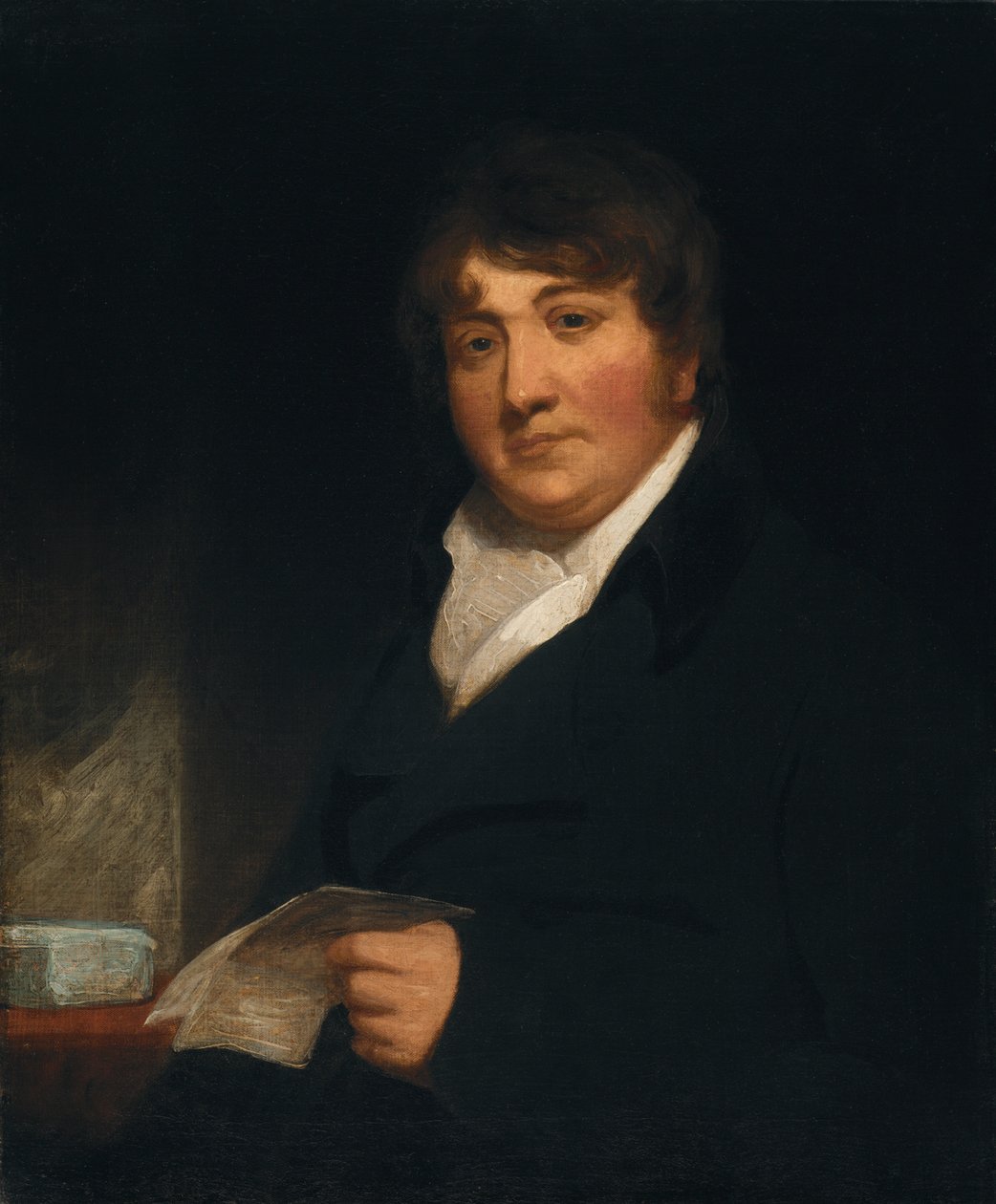 Retrato de um cavalheiro, c. 1800. de Unbekannt