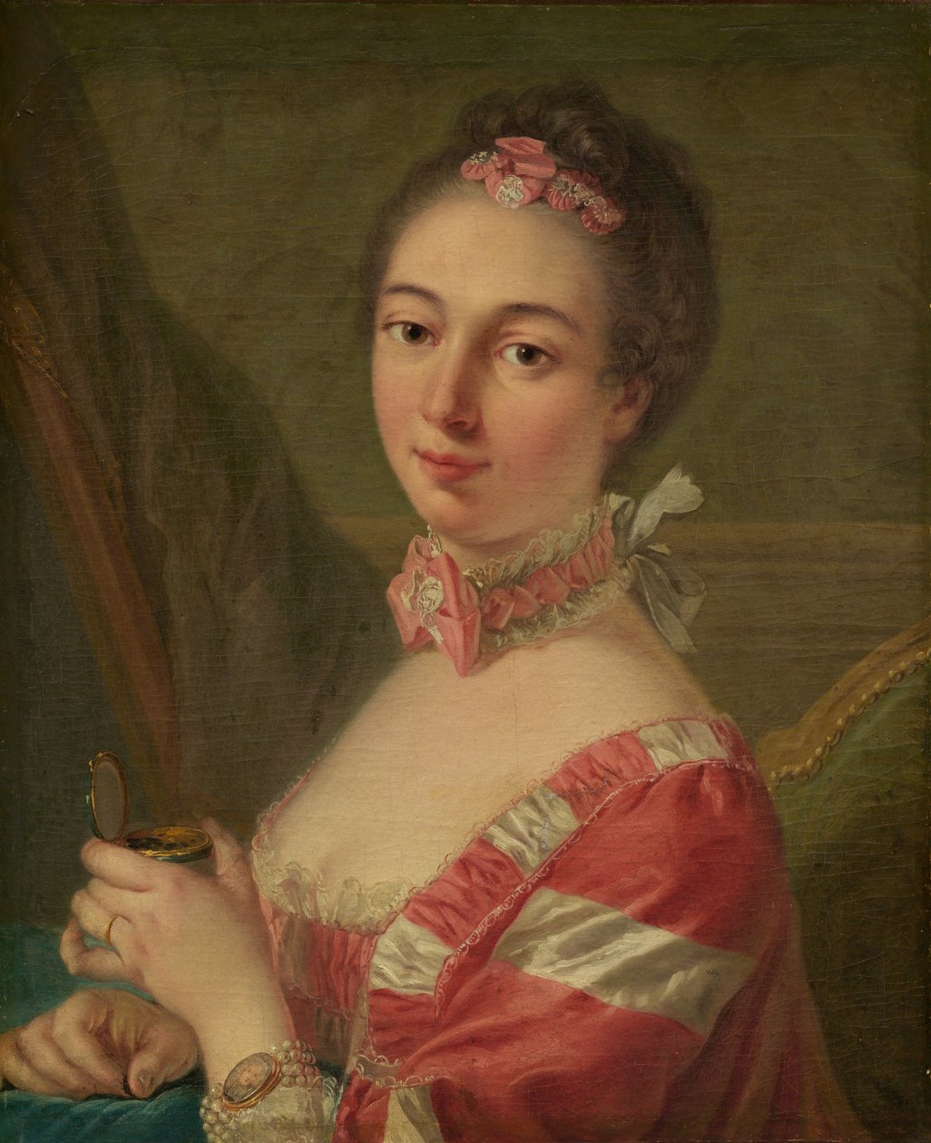 Retrato de uma Senhora, século XVIII. de Unbekannt
