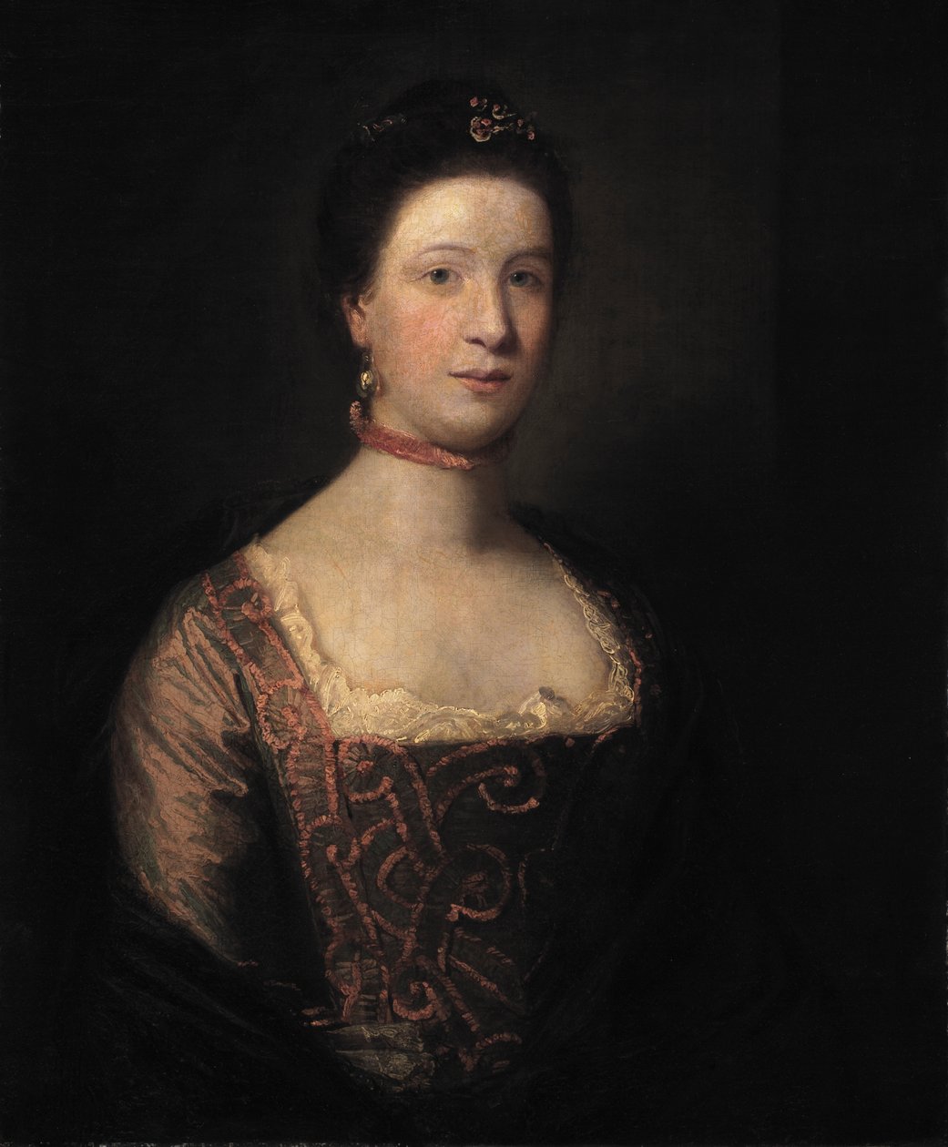 Retrato de uma senhora, c. 1820. de Unbekannt
