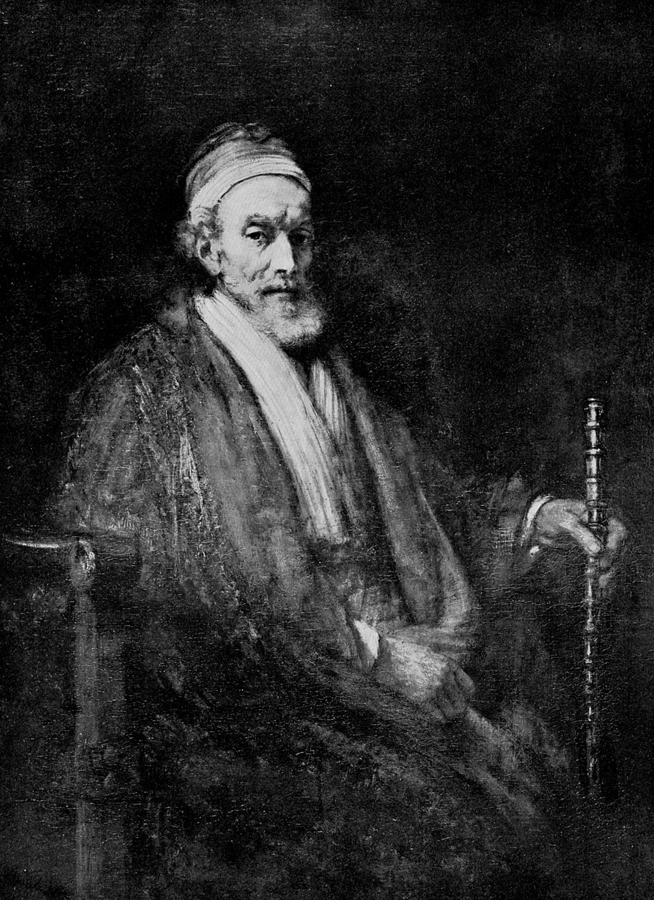 Retrato de um homem, século XVII 1899 de Unbekannt