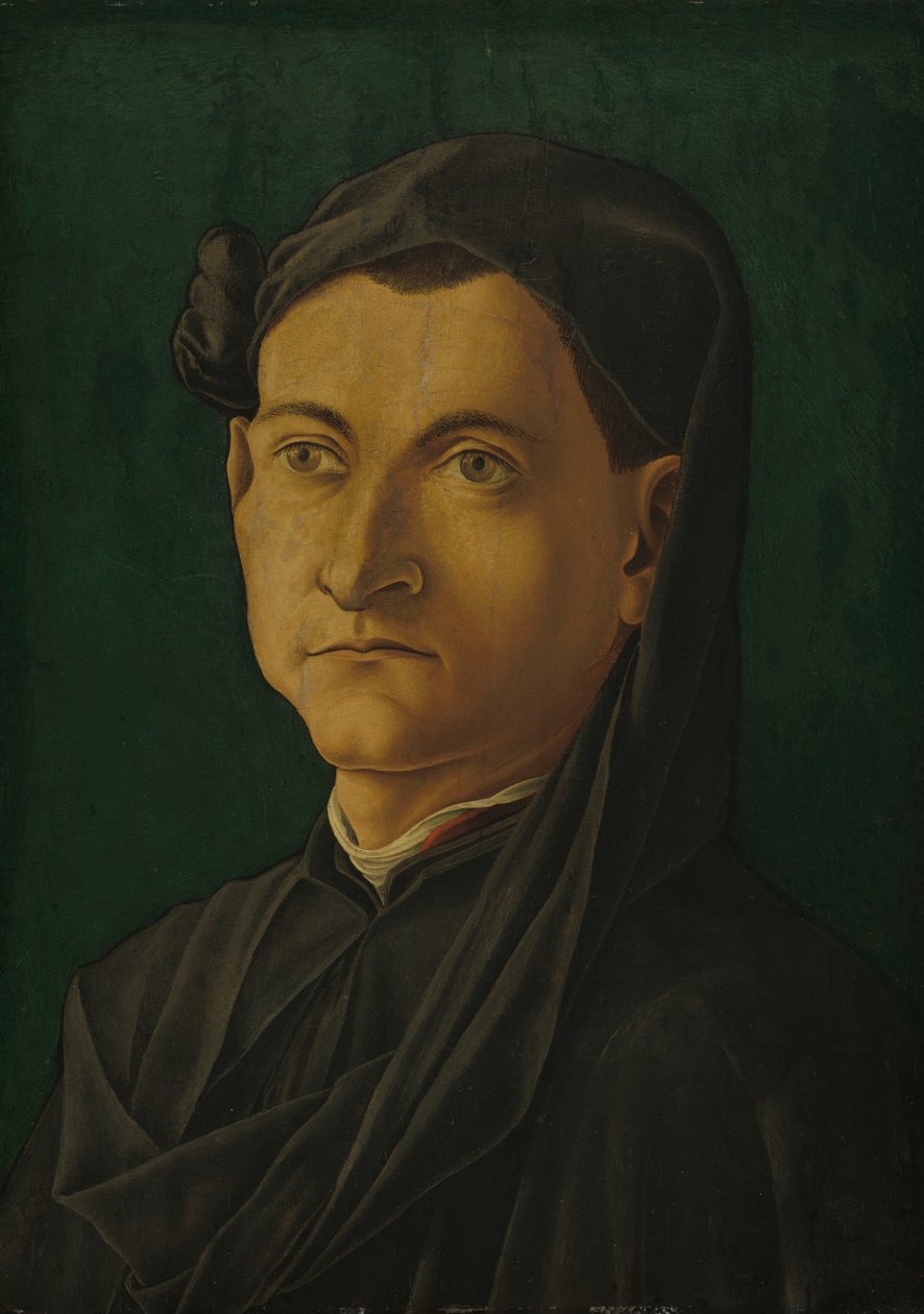 Retrato de um homem, c. 14751500. de Unbekannt