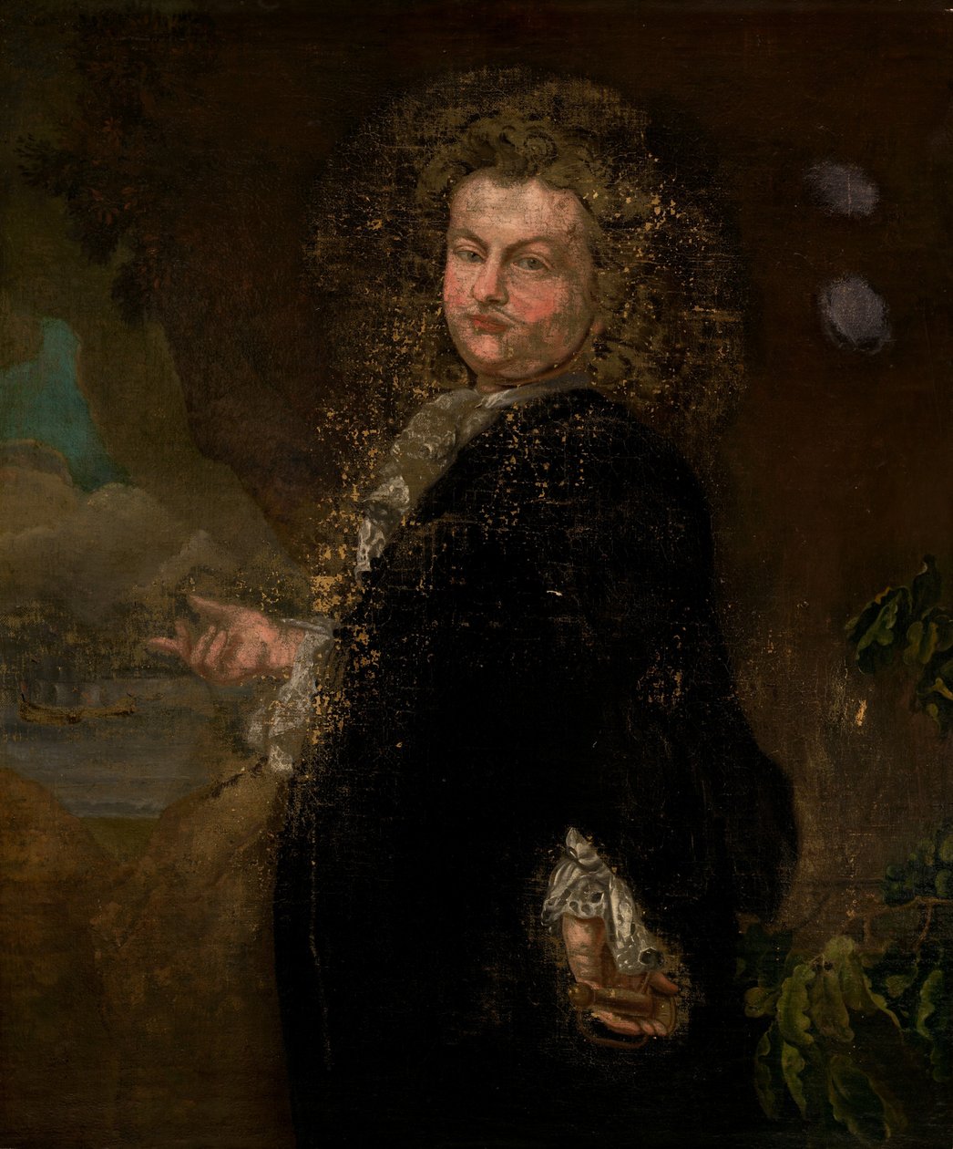 Retrato de um Homem, primeiro quartel do século XVIII. de Unbekannt