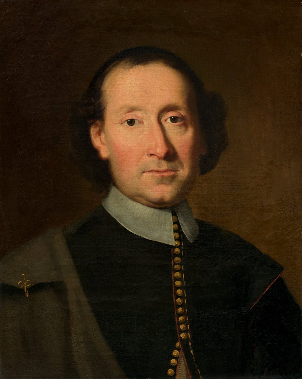 Retrato de um homem, meados do século XVII. de Unbekannt