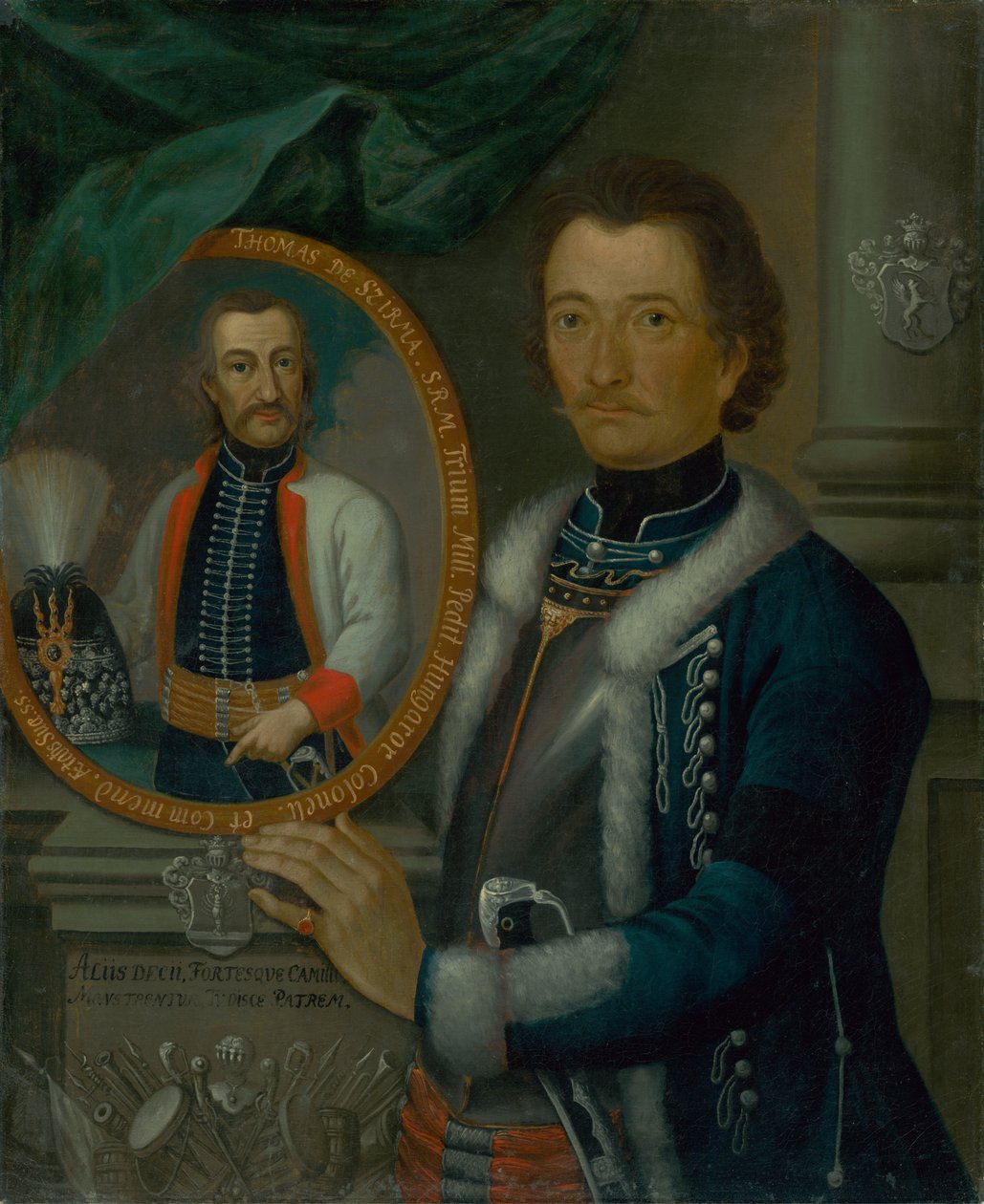 Retrato de um nobre da família Szirmay de Unbekannt