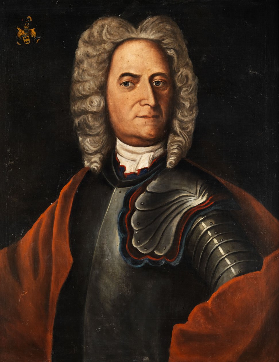Retrato de um nobre com armadura de Unbekannt