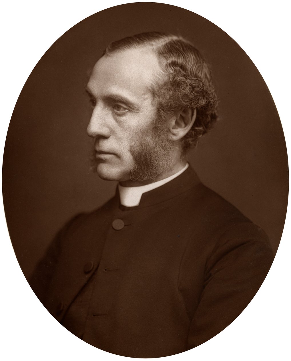Retrato de um Reverendo, início do século XX de Unbekannt