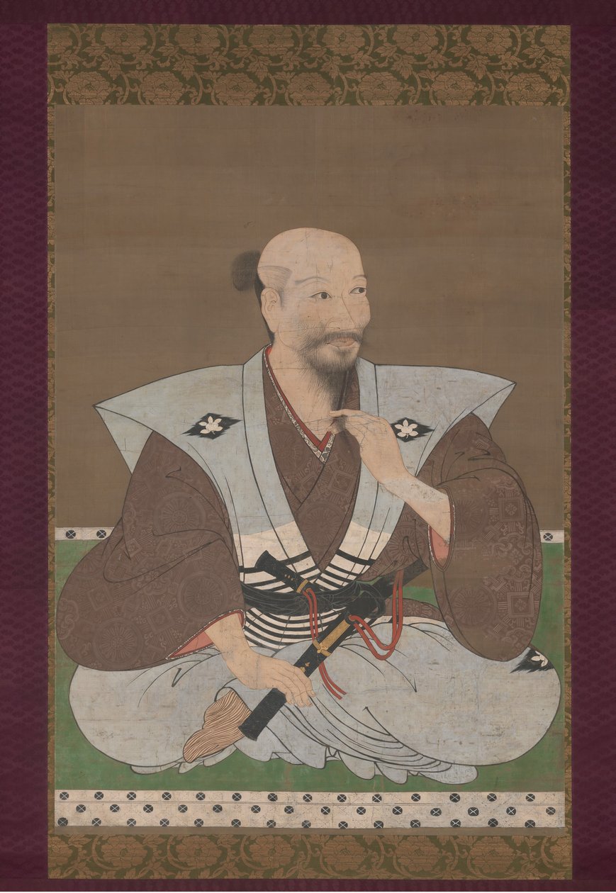 Retrato de um guerreiro, final do século XVI. de Unbekannt