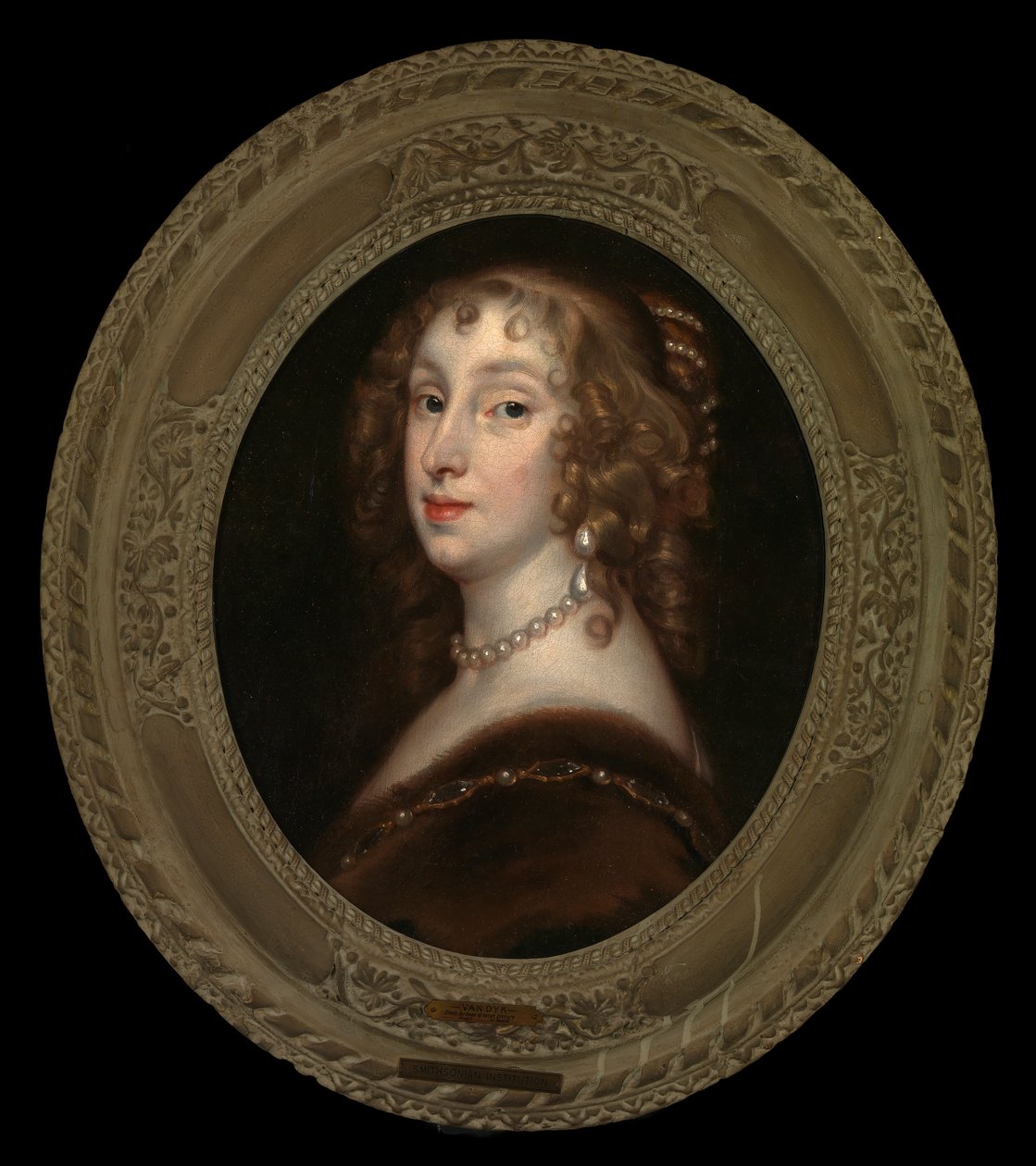 Retrato de uma mulher, século XVII. de Unbekannt