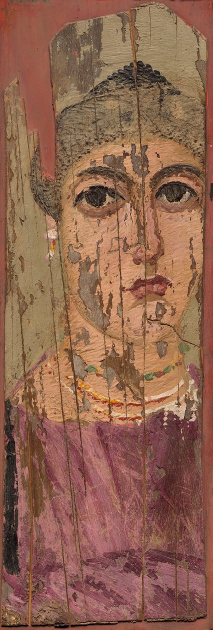 Retrato de uma mulher, século II. de Unbekannt