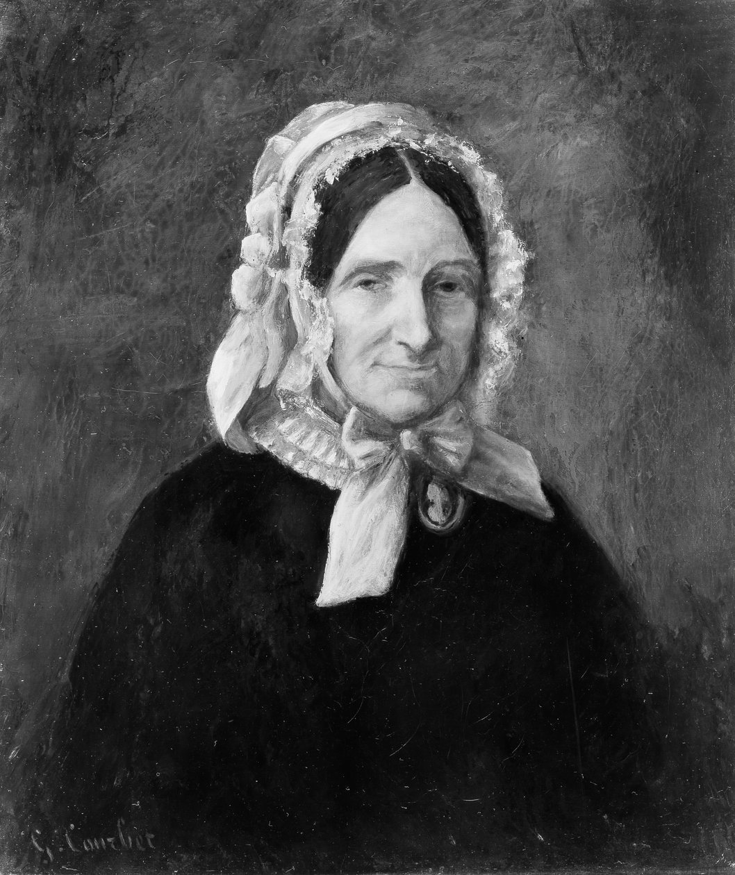 Retrato de uma mulher, chamada Héloïse Abélard. de Unbekannt