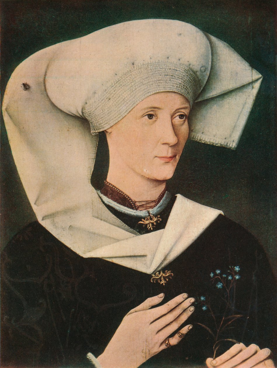 Retrato de uma mulher da família Hofer, 1470, 1909 de Unbekannt