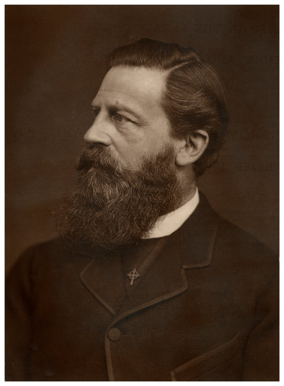 Retrato de um homem barbudo, início do século XX de Unbekannt