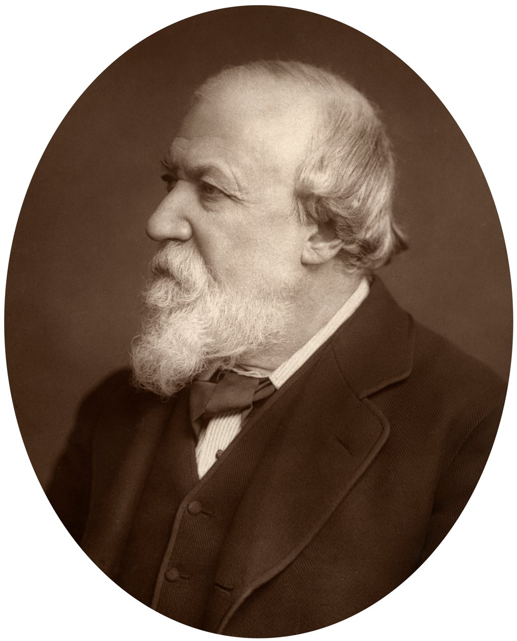 Retrato de um homem barbudo, início do século XX de Unbekannt