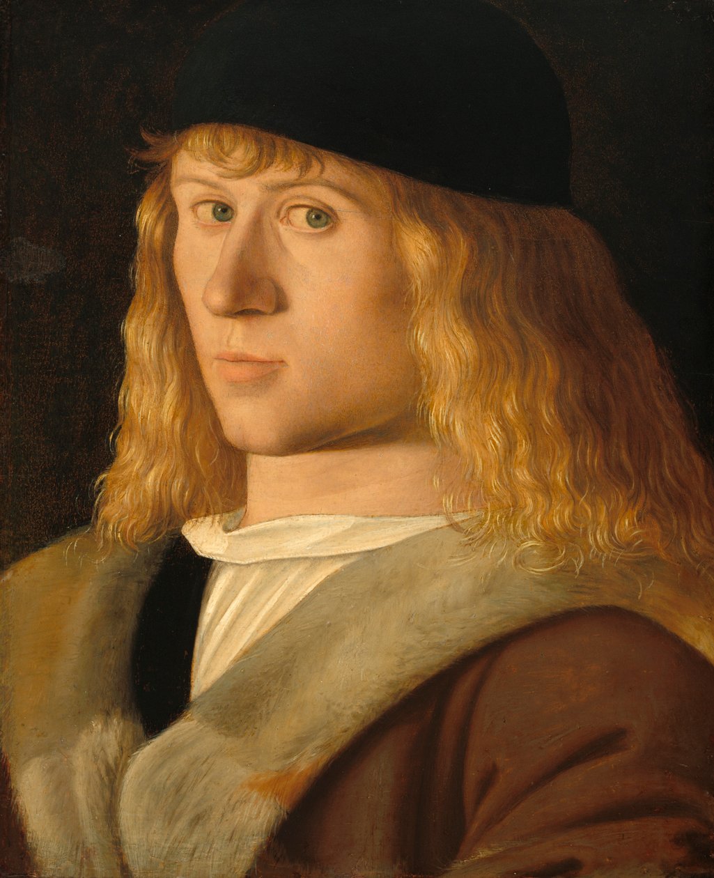 Retrato de um jovem de Unbekannt