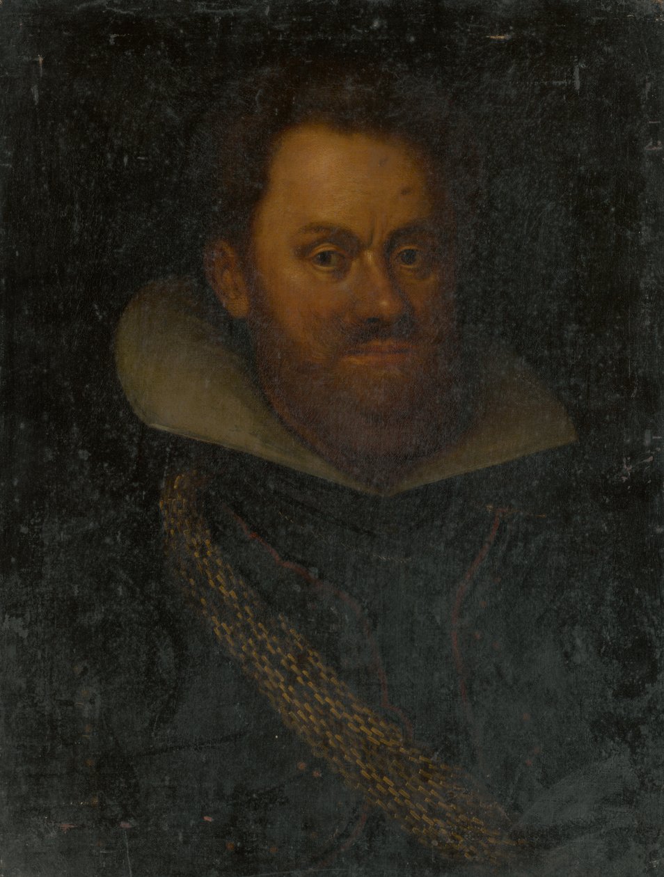 Retrato de um velho nobre de Unbekannt