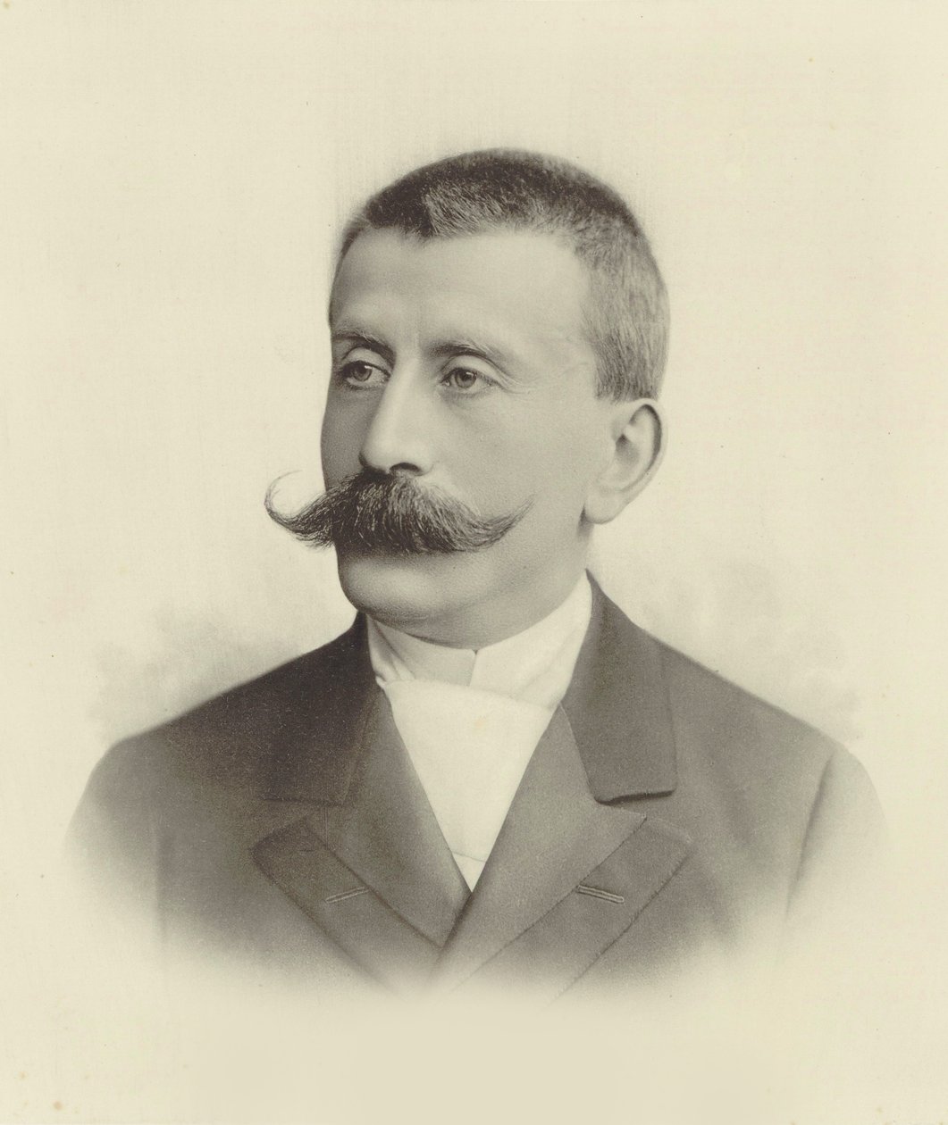Retrato do pianista e compositor Moritz Moszkowski 1854-1925. de Unbekannt