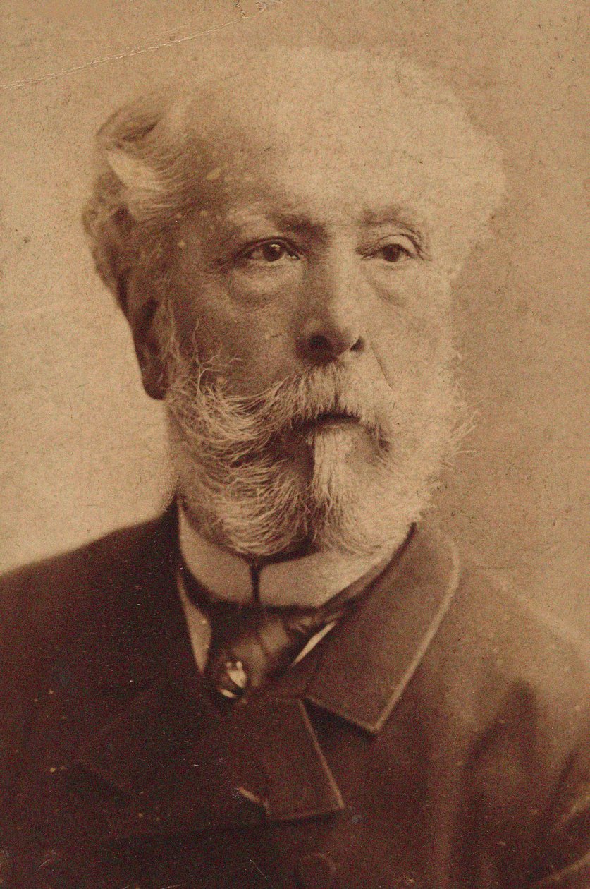 Retrato do Compositor Édouard Lalo 1823-1892, ca 1885. de Unbekannt