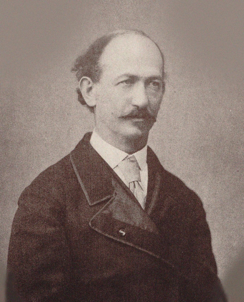 Retrato do compositor Maurice Strakosch 1825-1887 , c. 1870. de Unbekannt