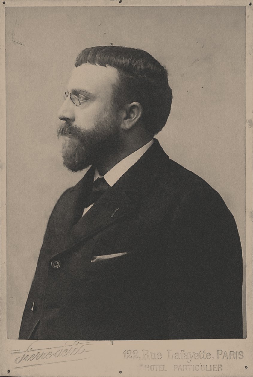 Retrato do Compositor Paul Vidal 1863-1931. de Unbekannt