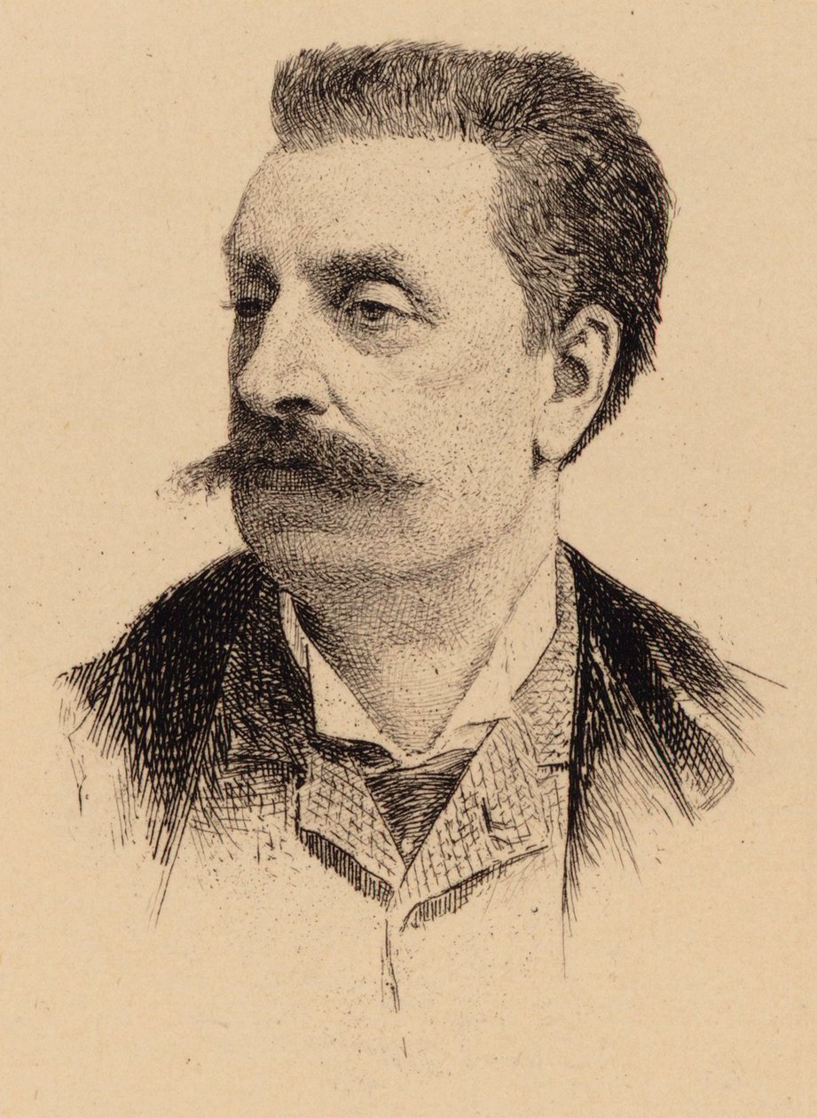 Retrato do compositor Victorin de Joncières 1839-1903. de Unbekannt