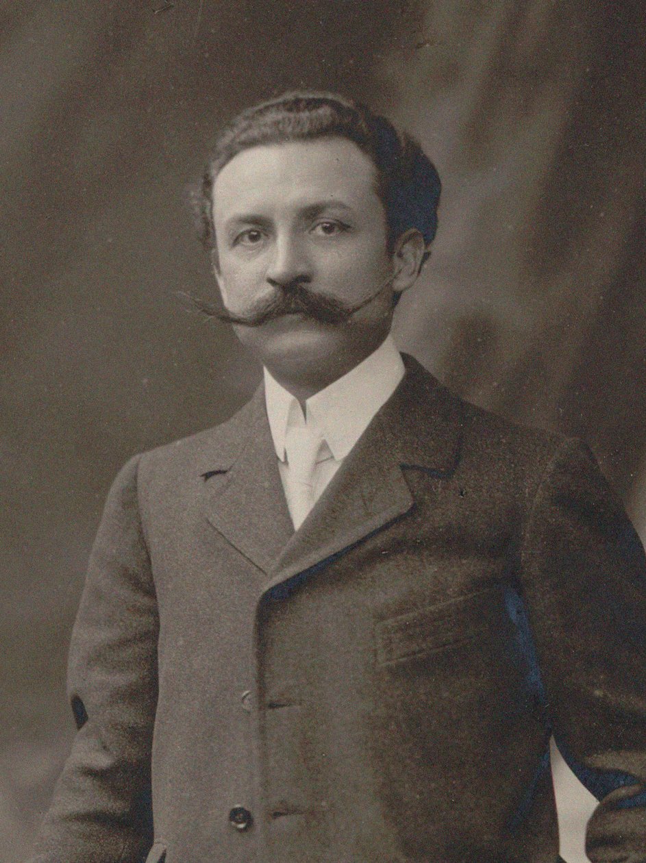 Retrato do Compositor Xavier Leroux 1863-1919, c. 1910. de Unbekannt