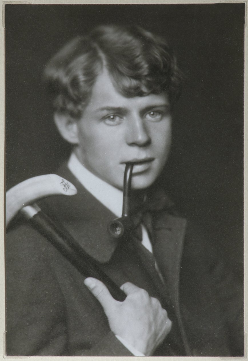 Retrato do poeta Sergei Yesenin 1895-1925, 1919 de Unbekannt