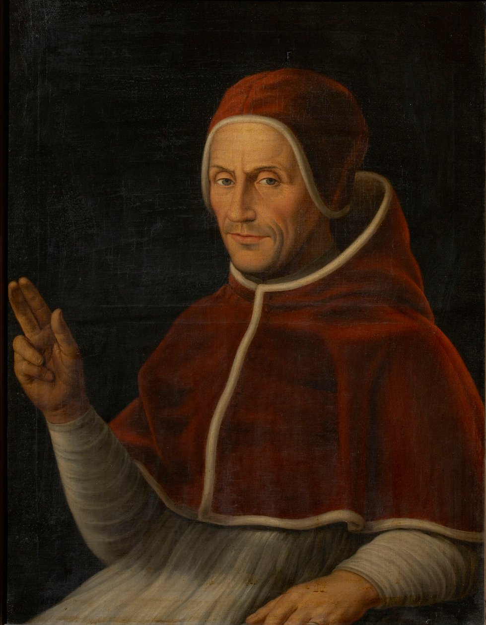 Retrato do Papa Adriano VI 1459-1523, c.1630. de Unbekannt
