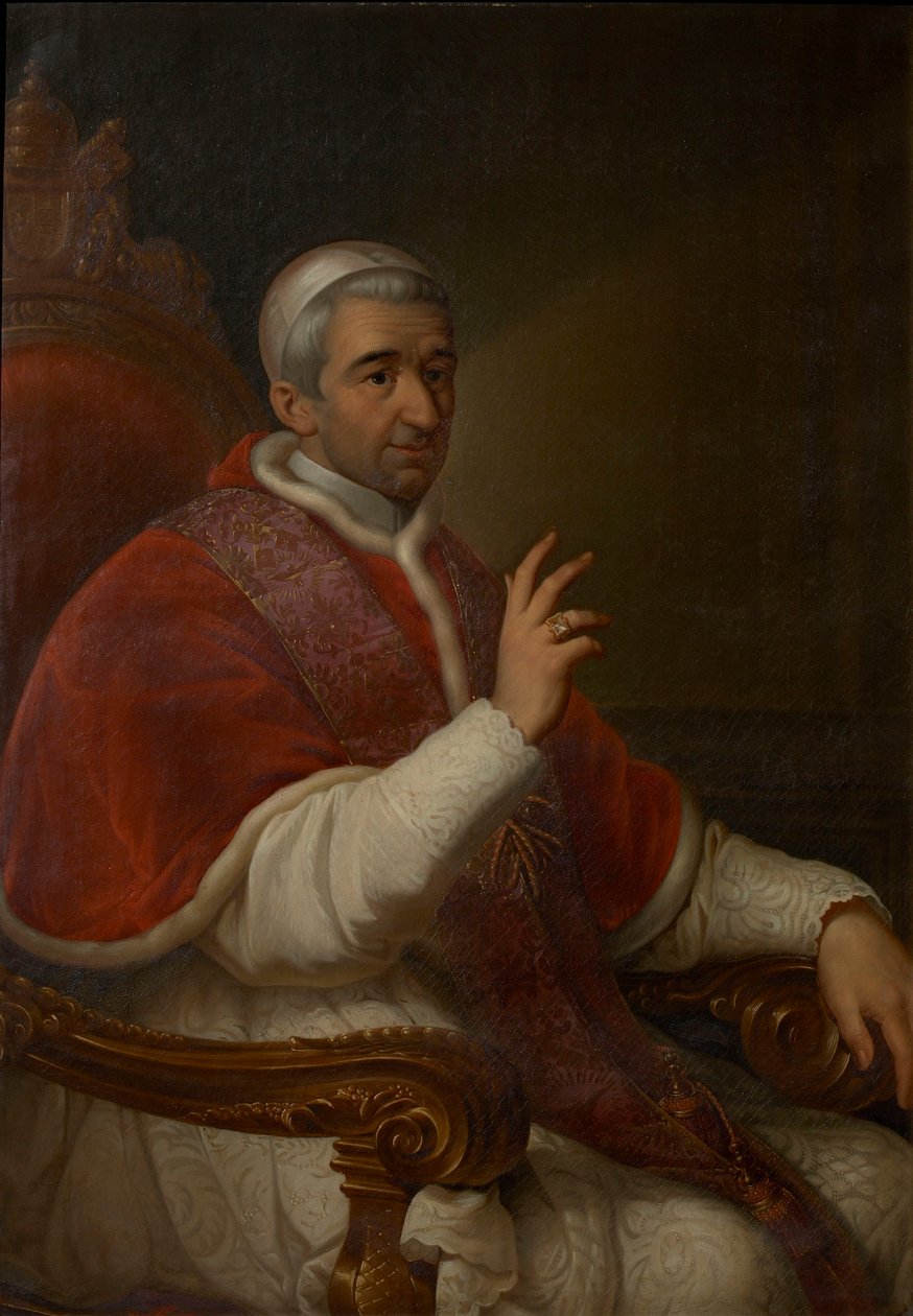 Retrato do Papa Gregório XVI 1765-1846, c. 1840. de Unbekannt