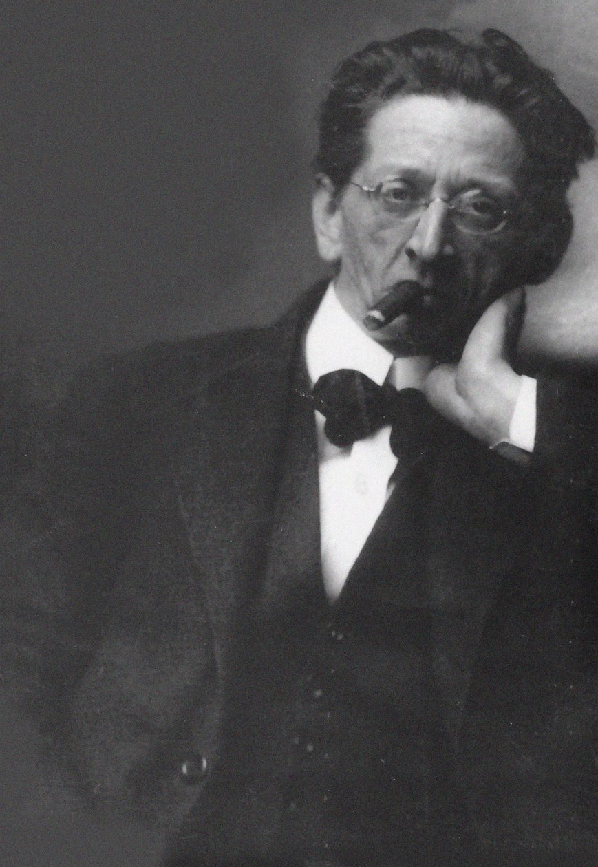 Retrato do compositor Alexander von Zemlinsky 1871-1942. de Unbekannt