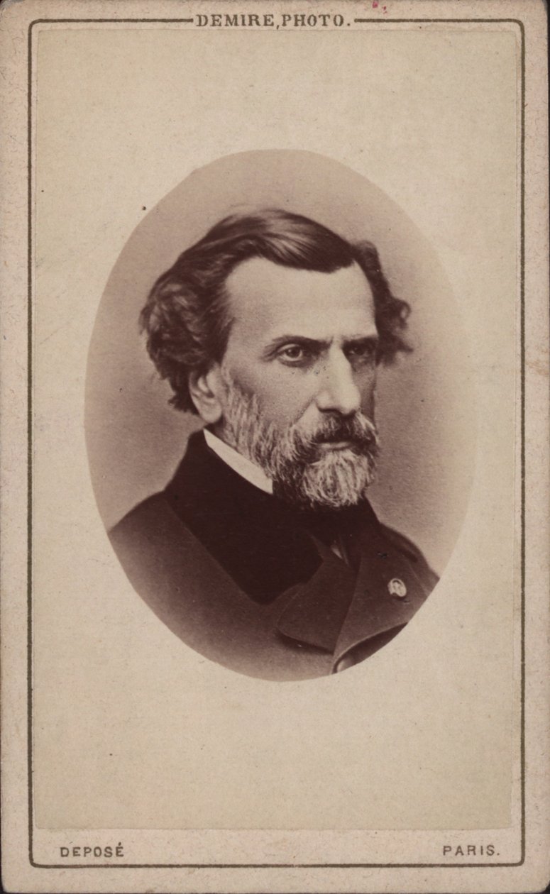 Retrato do compositor Ambroise Thomas 1811-1896, 1860s. de Unbekannt