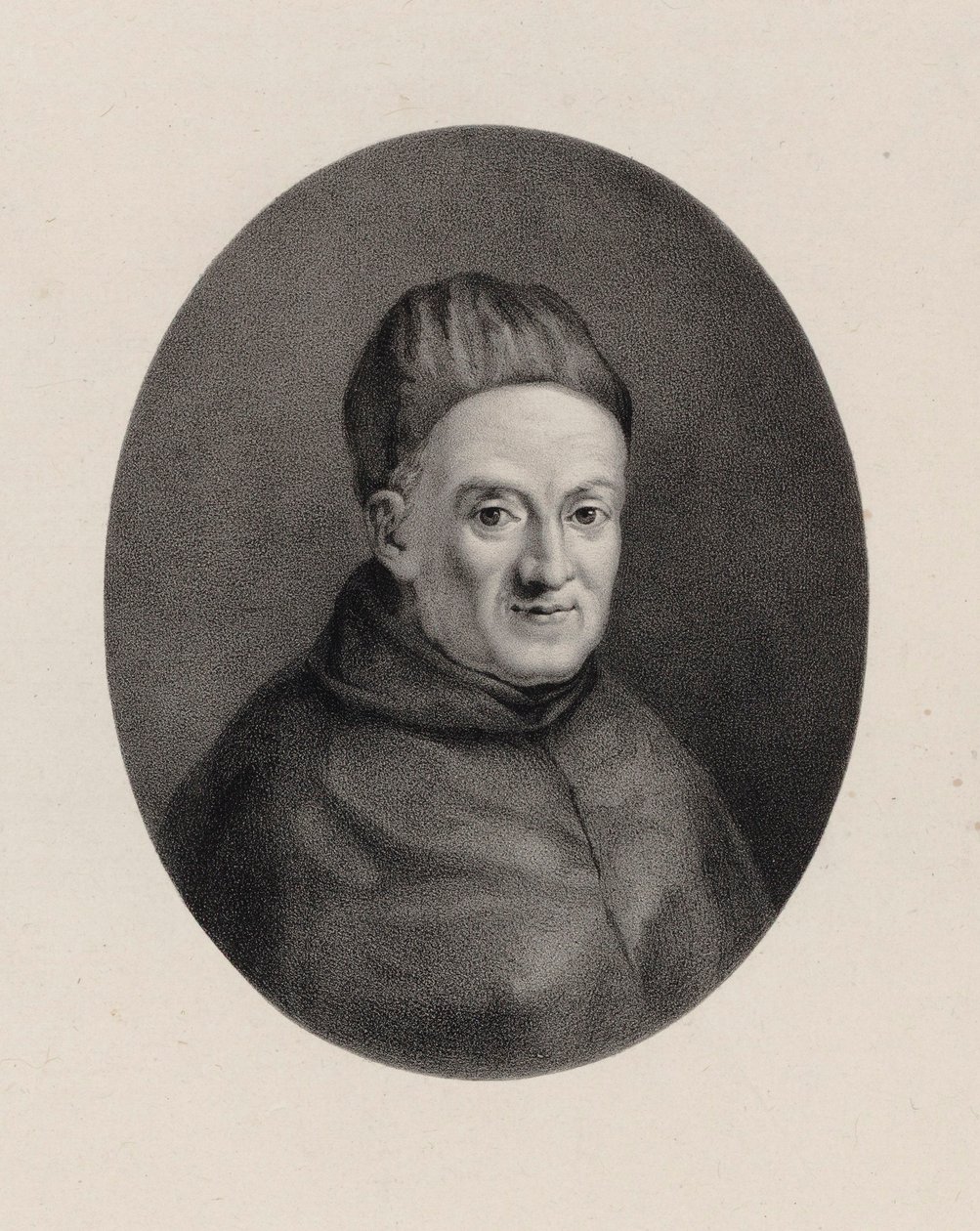 Retrato do compositor Giovanni Battista Martini 1706-1784. de Unbekannt