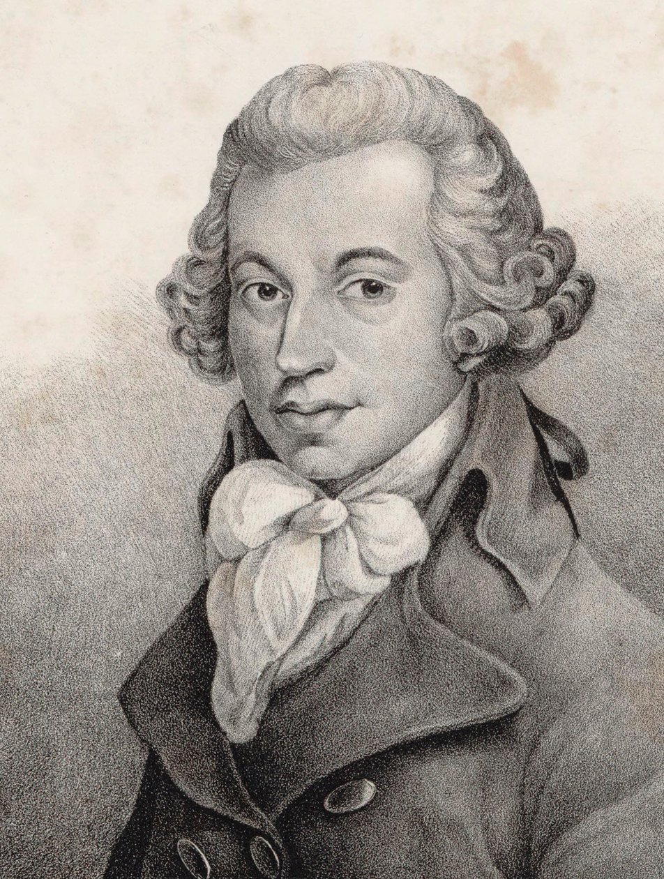 Retrato do compositor Ignace Pleyel 1757-1831. de Unbekannt