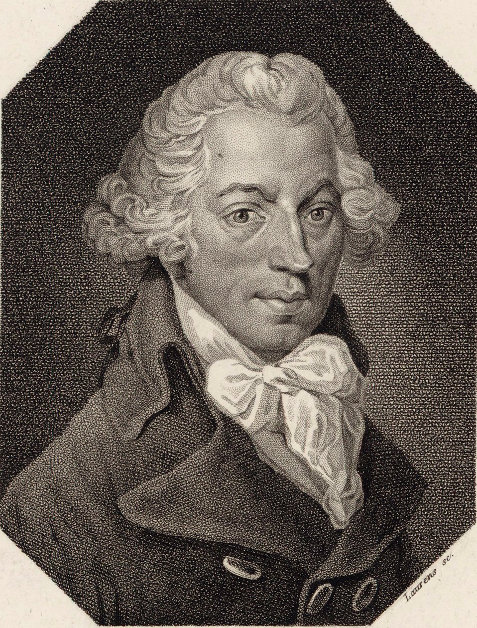 Retrato do compositor Ignace Pleyel 1757-1831. de Unbekannt