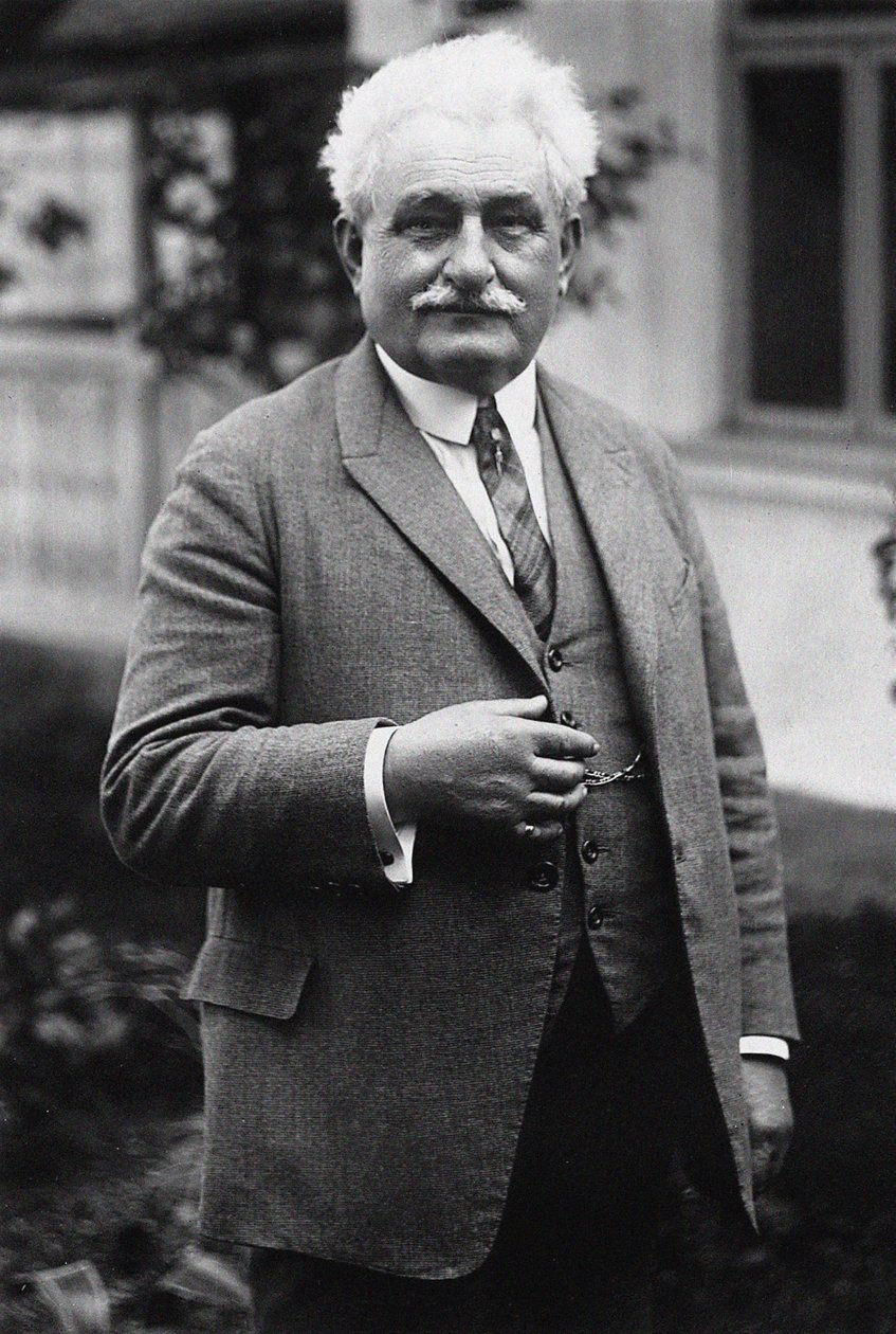Retrato do compositor Leos Janacek 1854-1928. de Unbekannt