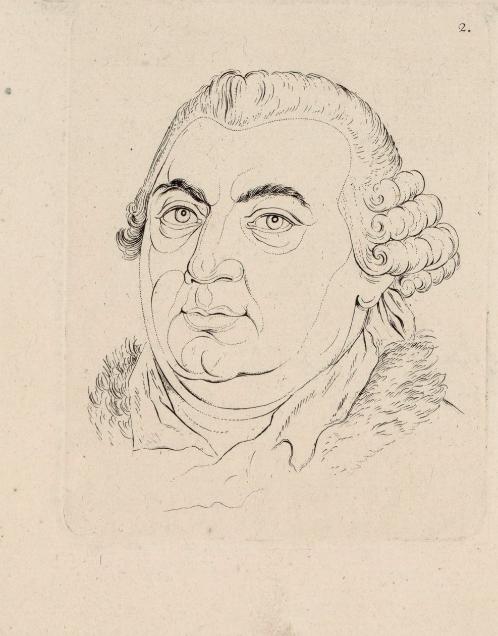 Retrato do compositor Niccolò Jommelli 1714-1774. de Unbekannt