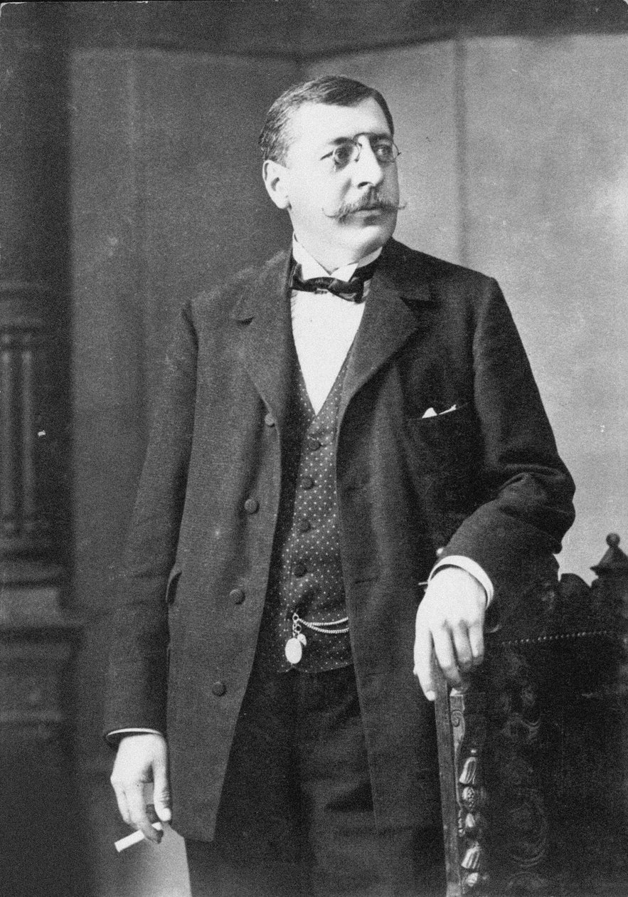 Retrato do maestro e compositor Felix Mottl 1856-1911. de Unbekannt