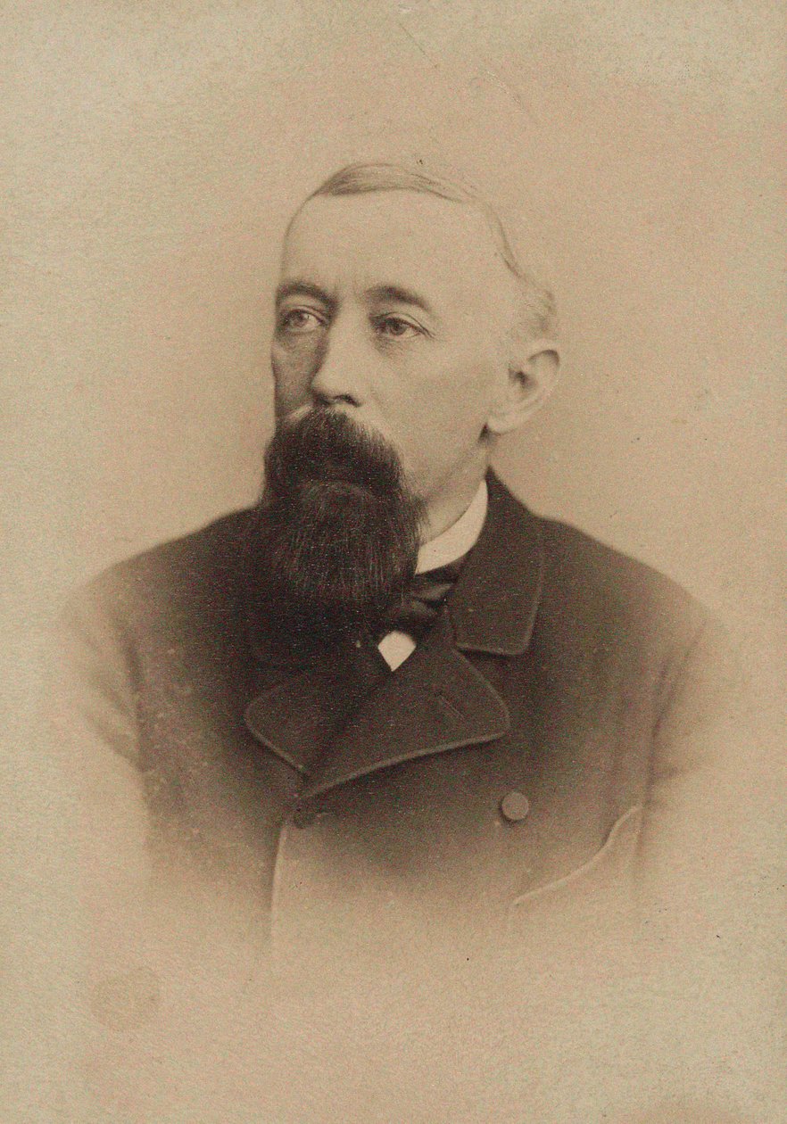 Retrato do libretista e compositor Franz Friedrich Richard Genée 1823-1895, c. 1880 de Unbekannt
