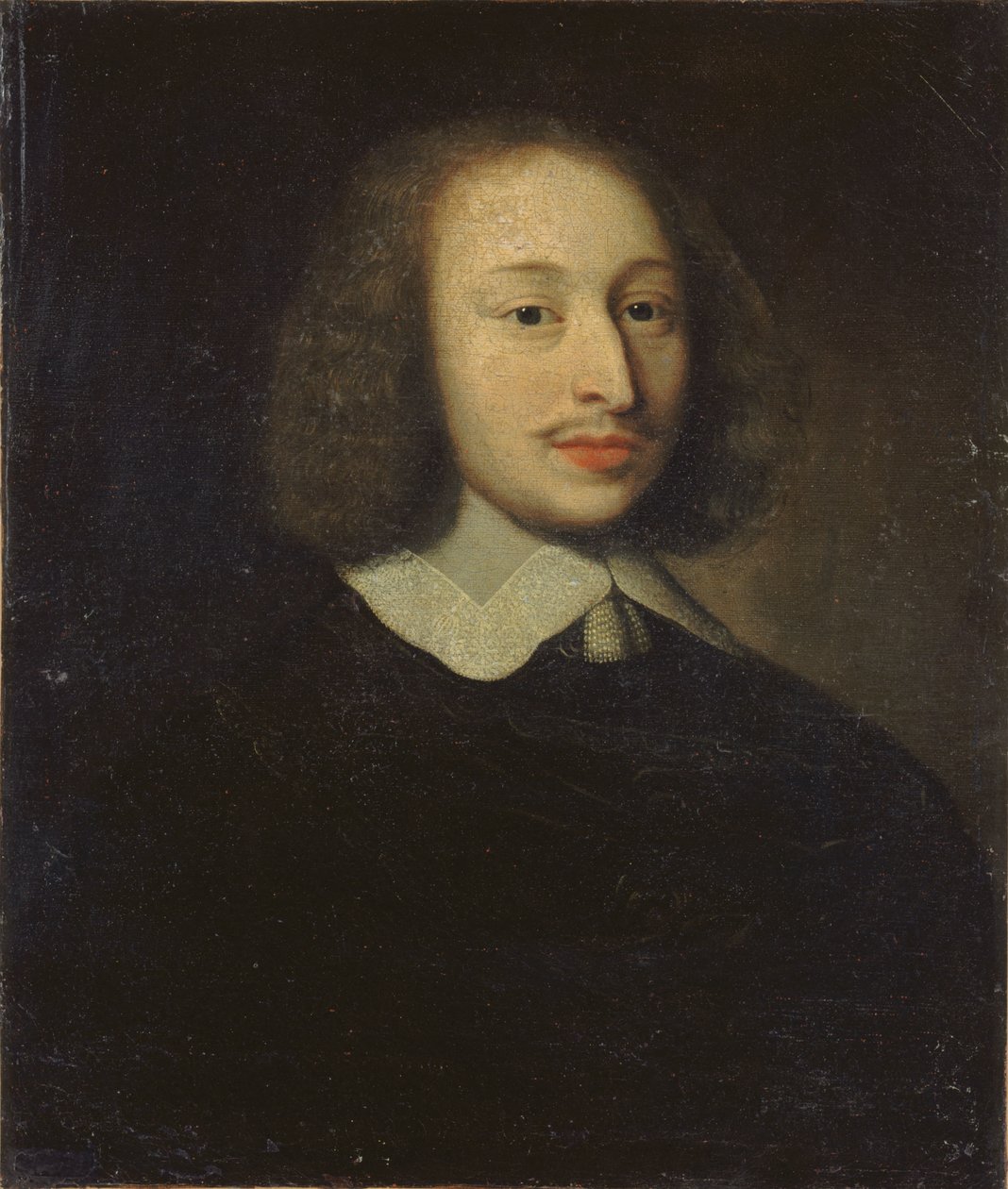 Retrato do filósofo Blaise Pascal 1623-1662, c. 1650. de Unbekannt
