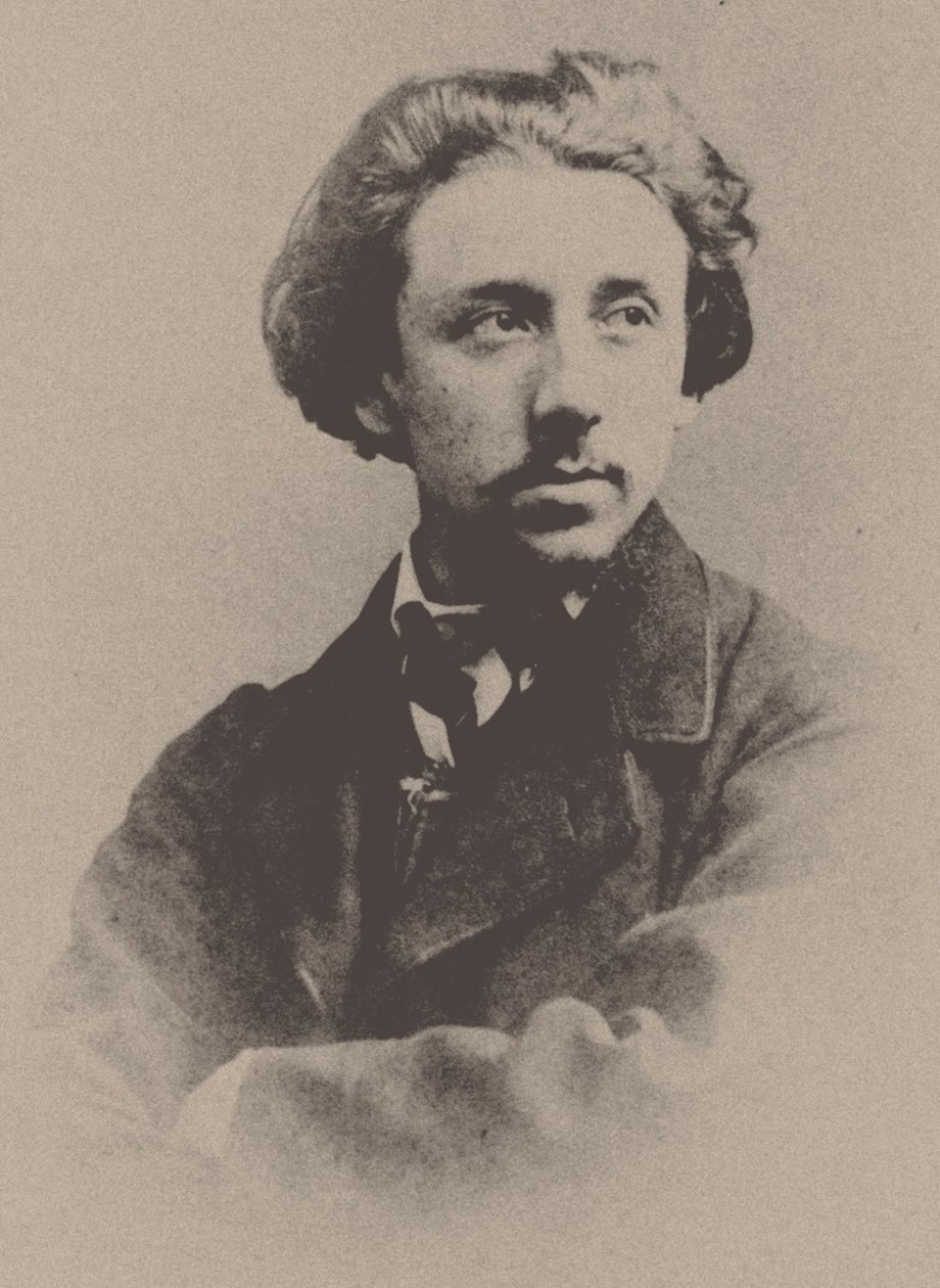 Retrato do pianista e compositor Wilhelm Hill 1838-1902. de Unbekannt