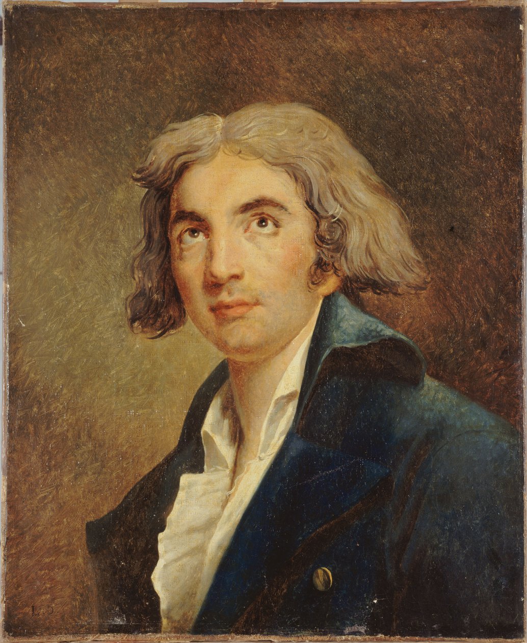 Retrato do poeta André Chénier 1762-1794, c. 1795. de Unbekannt