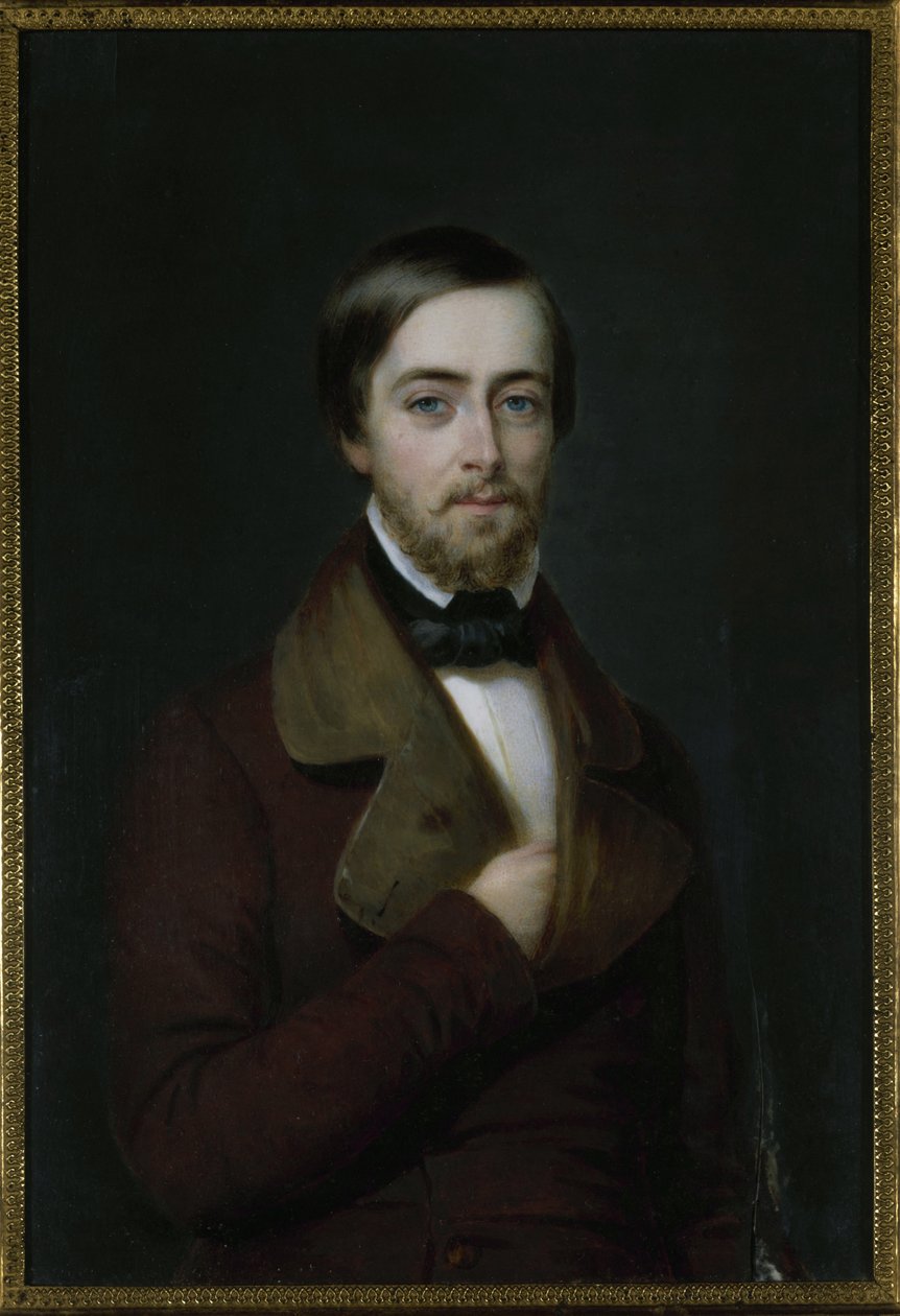 Retrato do poeta Joseph Méry 1798-1866, c. 1830-1840. de Unbekannt