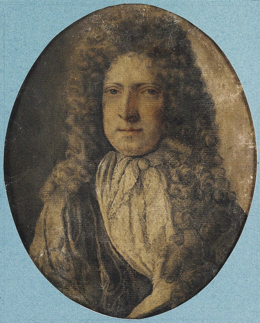 Retrato do poeta Nicholas Rowe 1674-1718, século XVII. de Unbekannt
