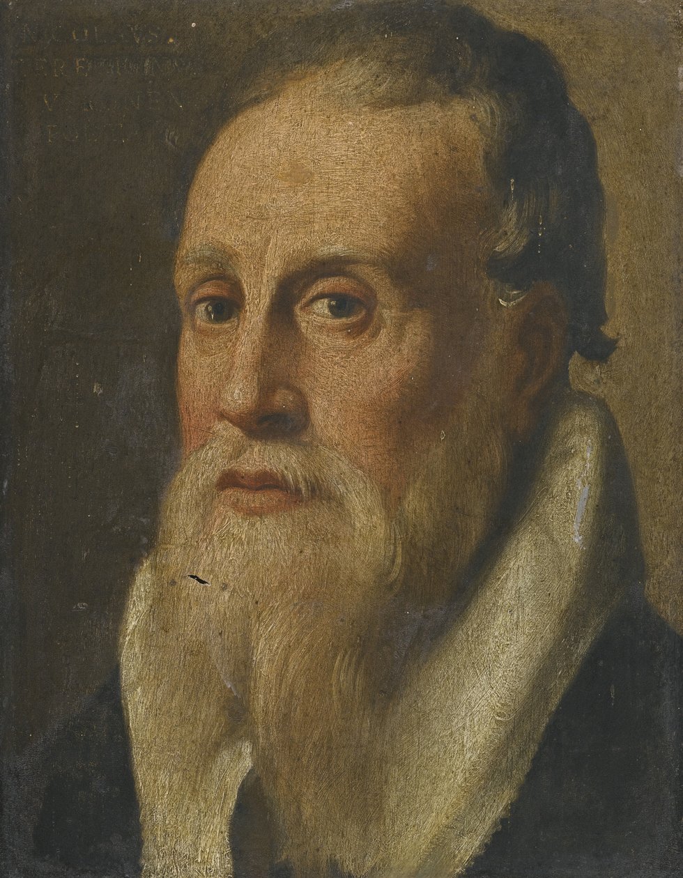 Retrato do poeta Nicolò da Verona, segunda metade do século XVI de Unbekannt