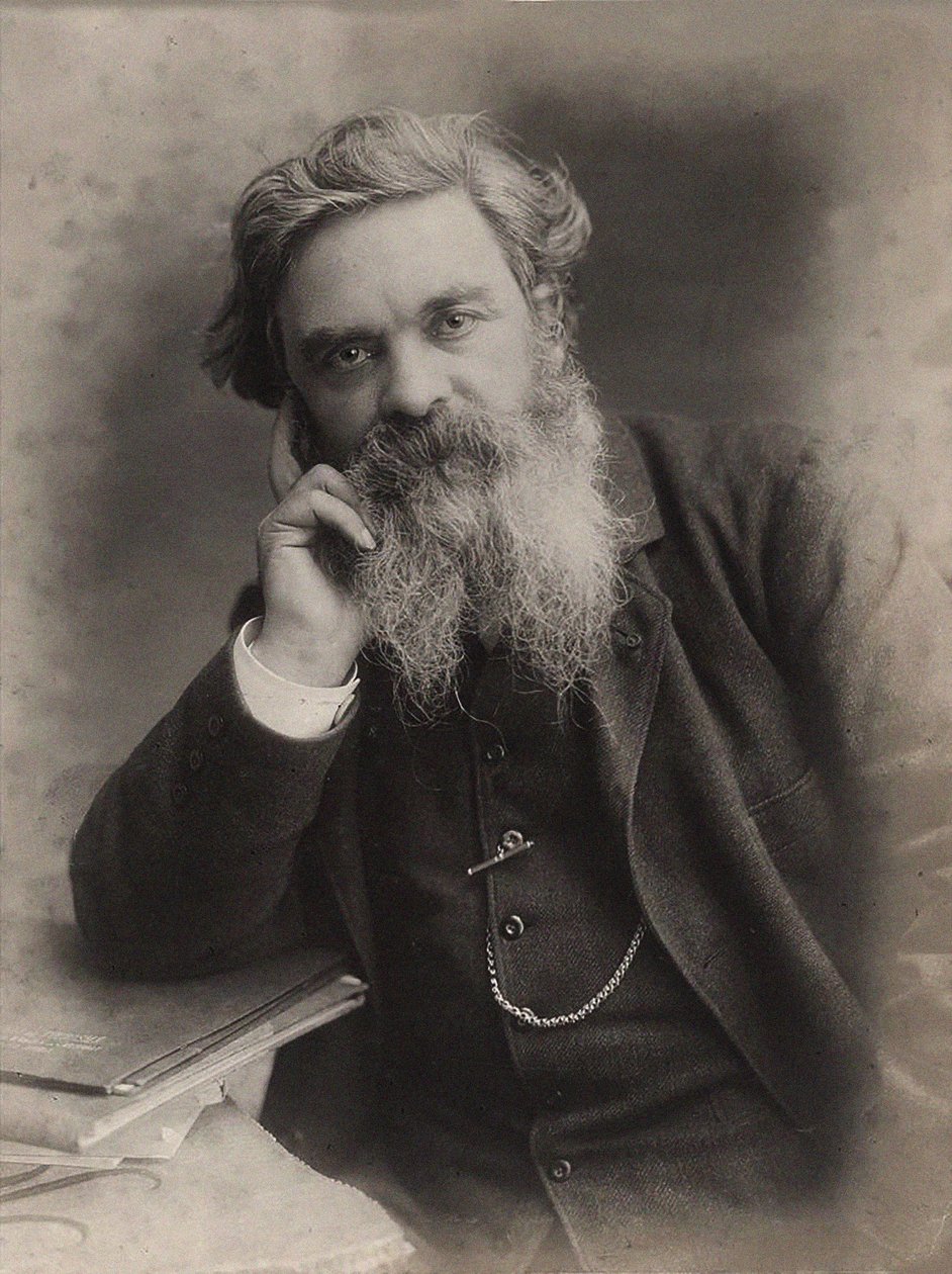 Retrato do escultor Alfred Boucher 1850-1934, c. 1910. de Unbekannt