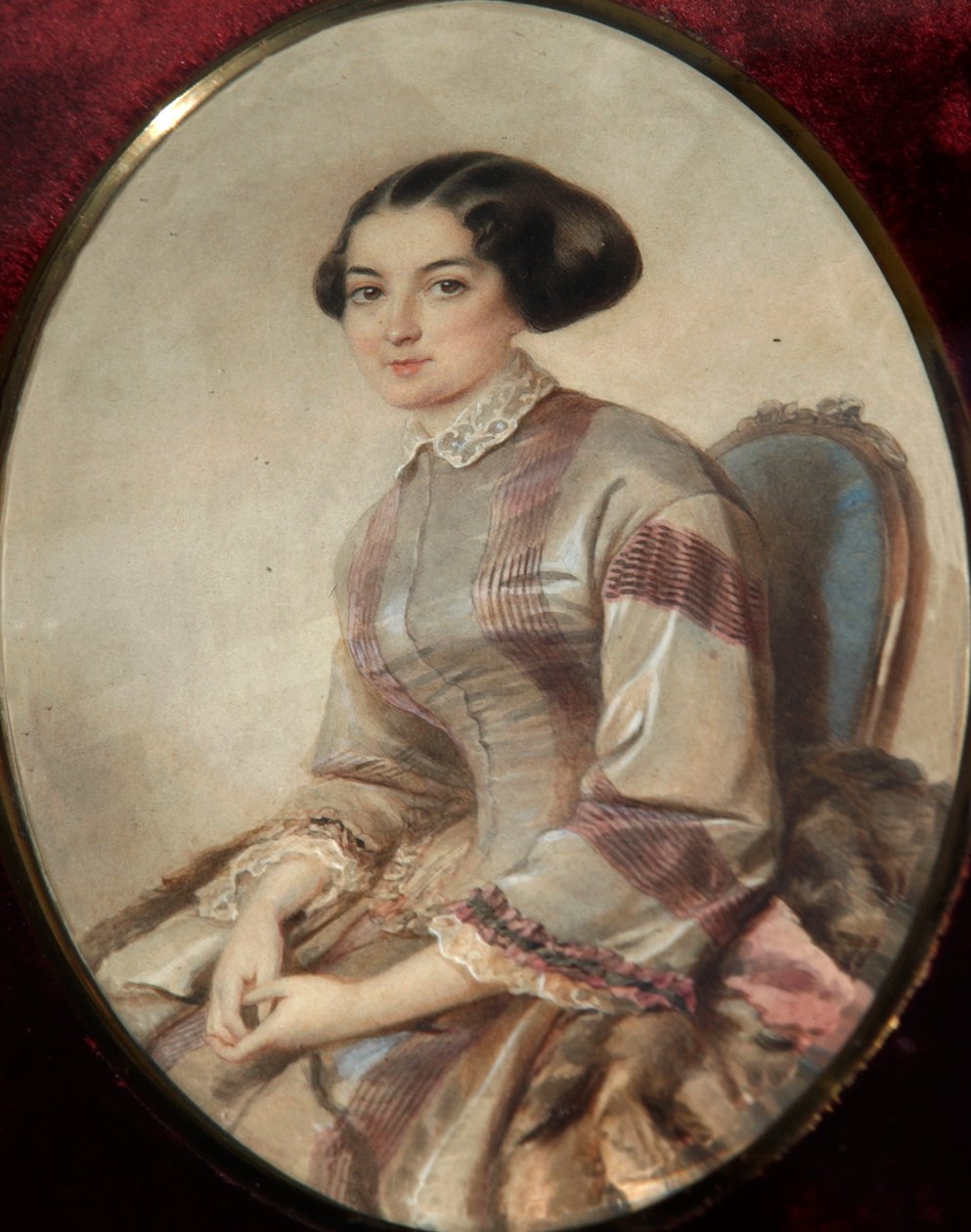 Retrato da escritora Avdotya Panayeva