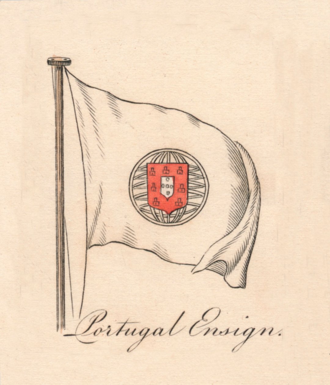 Bandeira de Portugal, 1838 de Unbekannt