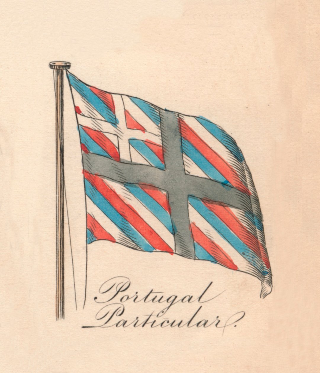 Private Portugal, 1838 de Unbekannt