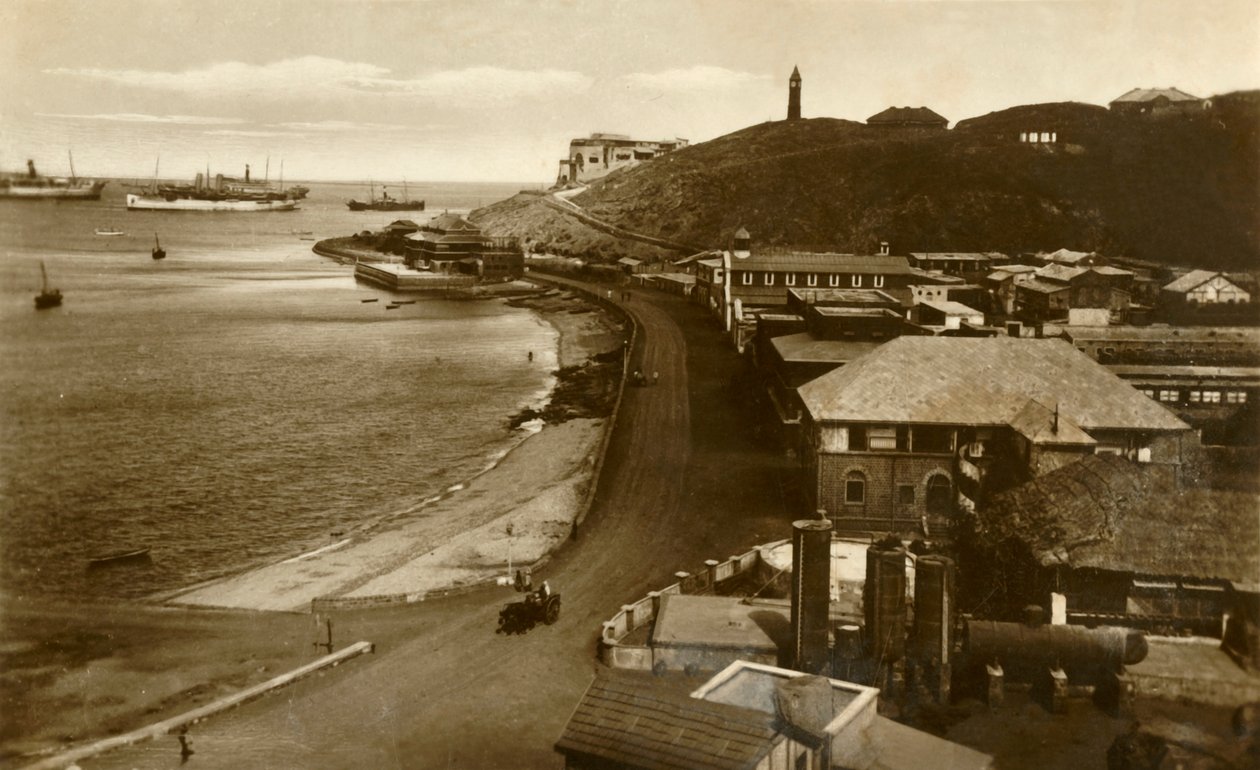 Post Office and Bay, Aden, c1918-c1939. de Unbekannt